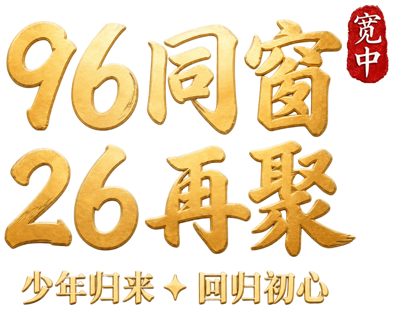 96 同窗 · 26 再聚